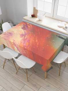 Скатерть прямоугольная JoyArty "Погодная мистика" из сатена, 180x145 см