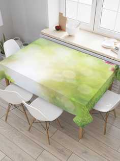 Скатерть прямоугольная JoyArty "Утренняя свежесть" из оксфорда, 180x145 см