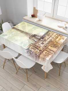 Скатерть прямоугольная JoyArty "Яркая франция" из оксфорда, 120x145 см