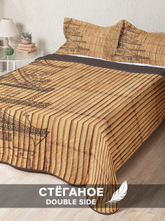 Стеганое покрывало Ambesonne с двумя наволочками 50х70 см с размерами: 240 x 230 см