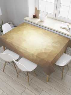 Скатерть прямоугольная JoyArty "Песчаные блики" из оксфорда, 120x145 см