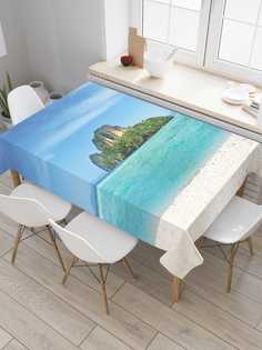 Скатерть прямоугольная JoyArty "Горные заросли" из оксфорда, 120x145 см