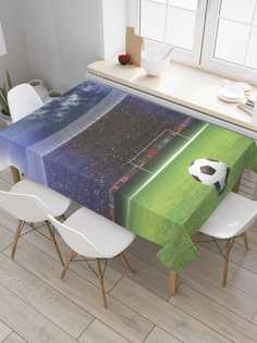 Скатерть прямоугольная JoyArty "Ответственный удар" из оксфорда, 120x145 см