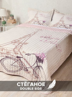 Стеганое покрывало Ambesonne с двумя наволочками 50х70 см с размерами: 240 x 230 см