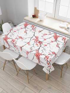 Скатерть прямоугольная JoyArty "Японская яркость" из оксфорда, 180x145 см