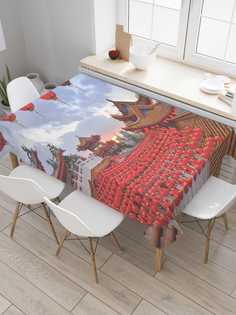 Скатерть прямоугольная JoyArty "Японские выступления" из оксфорда, 180x145 см