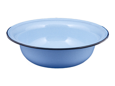 Миска 0,9л серо+голубая С40306.СГ Стальэмаль