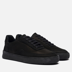 Кеды женские Filling Pieces Mondo 2.0 Ripple Nubuck черные 37 EU