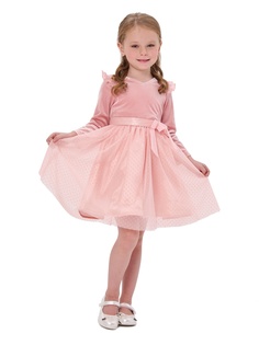 Платье детское для девочек Карамелли О85106 розовое размер 116