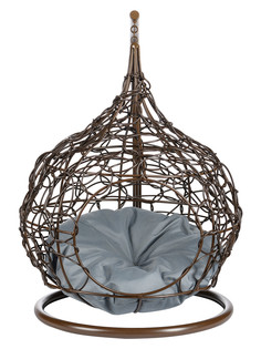 Домик для кошек Bigarden, коричневый, 48x48x62см