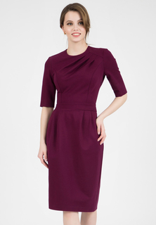 Платье женское Olivegrey Pl000861V(hanky) фиолетовое 48
