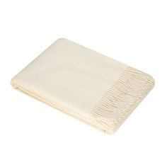 Плед Home Blanket Alisabetta 140 х 200 см шерсть белый