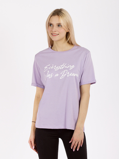 Футболка женская DAIROS GD69301161 фиолетовая 50