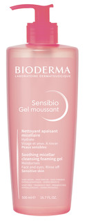 Средство для очищения Bioderma Sensibio Cleansing Gel 500 мл