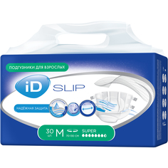 Подгузники для взрослых iD SLIP M 30 шт