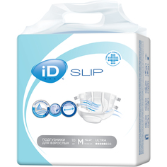 Подгузники для взрослых iD NEW Slip Basic M 10 шт,/6