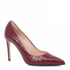 Туфли женские Ninalilou 301515 бордовые 36 EU