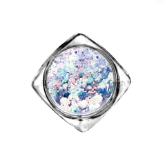 Дизайн для ногтей Serebro Соты Диско №04