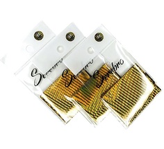 Фольга для дизайна ногтей Serebro, №44, золотой дождь, средний