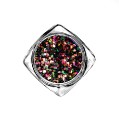 Дизайн для ногтей Serebro «Соты», розово-зеленые