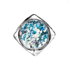 Дизайн для ногтей Serebro Соты Диско №08