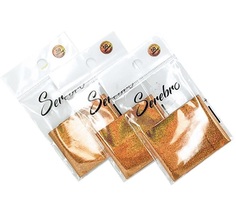 Фольга для дизайна ногтей Serebro, №50, медный блеск