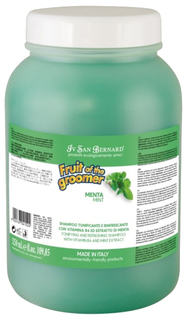 Шампунь для кошек и собак ISB Fruit Of The Grommer Mint, с витамином В6, 3,25 л Iv San Bernard