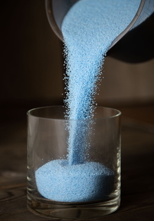 Воск насыпной в гранулах голубой 250 гр + 3 фитиля в подарок Real Tea Coffee