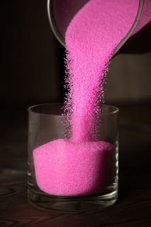 Воск насыпной в гранулах розовый фламинго 500 гр + 5 фитилей в подарок Real Tea Coffee