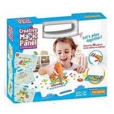 Конструктор Babylight Мозаика с шуруповертом 151дет