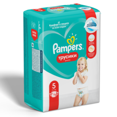 Подгузники-трусики Pampers Pants 5 (12-18 кг), 15 шт.