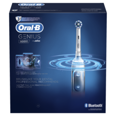 Зубная щетка электрическая Braun Oral-B Genius 8000 White D701.535.5XC