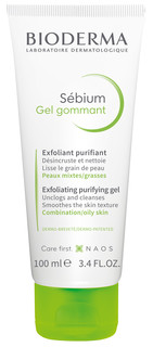 Средство для проблемной кожи BIODERMA Sebium Exfoliating Purifying Gel 100 мл