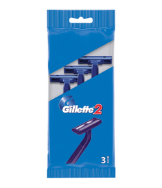Одноразовые мужски бритва Gillette2 3 шт