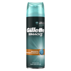 Гель для бритья Gillette Mach3 Для гладкого и мягкого бритья 200 мл