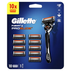 Мужская бритва Gillette Fusion Proglide с 10 сменными кассетами