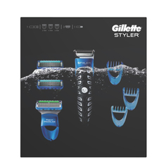 Подарочный набор Gillette Styler c 3 сменными кассетами и 3 насадками