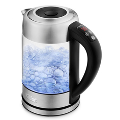 Чайник электрический Kitfort KT-624 Silver/Black