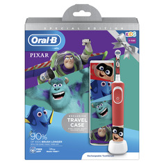 Зубная щетка электрическая Braun Oral-B Kids Vitality Kids Pixar D100.413.2KX