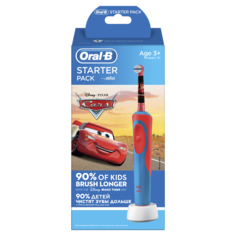 Зубная щетка электрическая Braun Oral-B Kids Stages Power «Тачки» Starter Pack