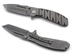 Нож Stinger, 114,3 мм,серый, подарочная упаковка