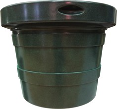 Горшок-кашпо для цветов La tourelle d=55 50 л Малахит ТЕК.А.ТЕК