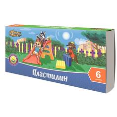 Пластилин Шустрики, 6 цветов, 120 грамм №1 School