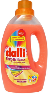 Гель для стирки Dalli для белого белья, для восстановления цвета, для цветных тканей 1.1 л
