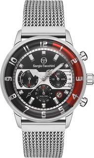 Наручные часы мужские Sergio Tacchini ST.1.10188-1 серебристые