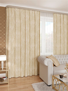 Штора LeGrand Лувр 170x260, молочный, 1 шт.