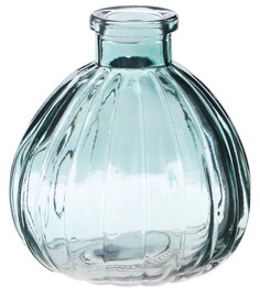 Ваза Hakbijl Glass Mini Vase зеленая 8,5 х 8,5 х 9,5 см