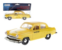 Игровой набор АВТОRus инерционная, Такси, открываются двери, 122АР
