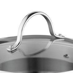 Сотейник с крышкой 24 см 3,2л Comfort, сталь, BergHOFF
