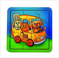 Пазл SmileDecor Автобус П041